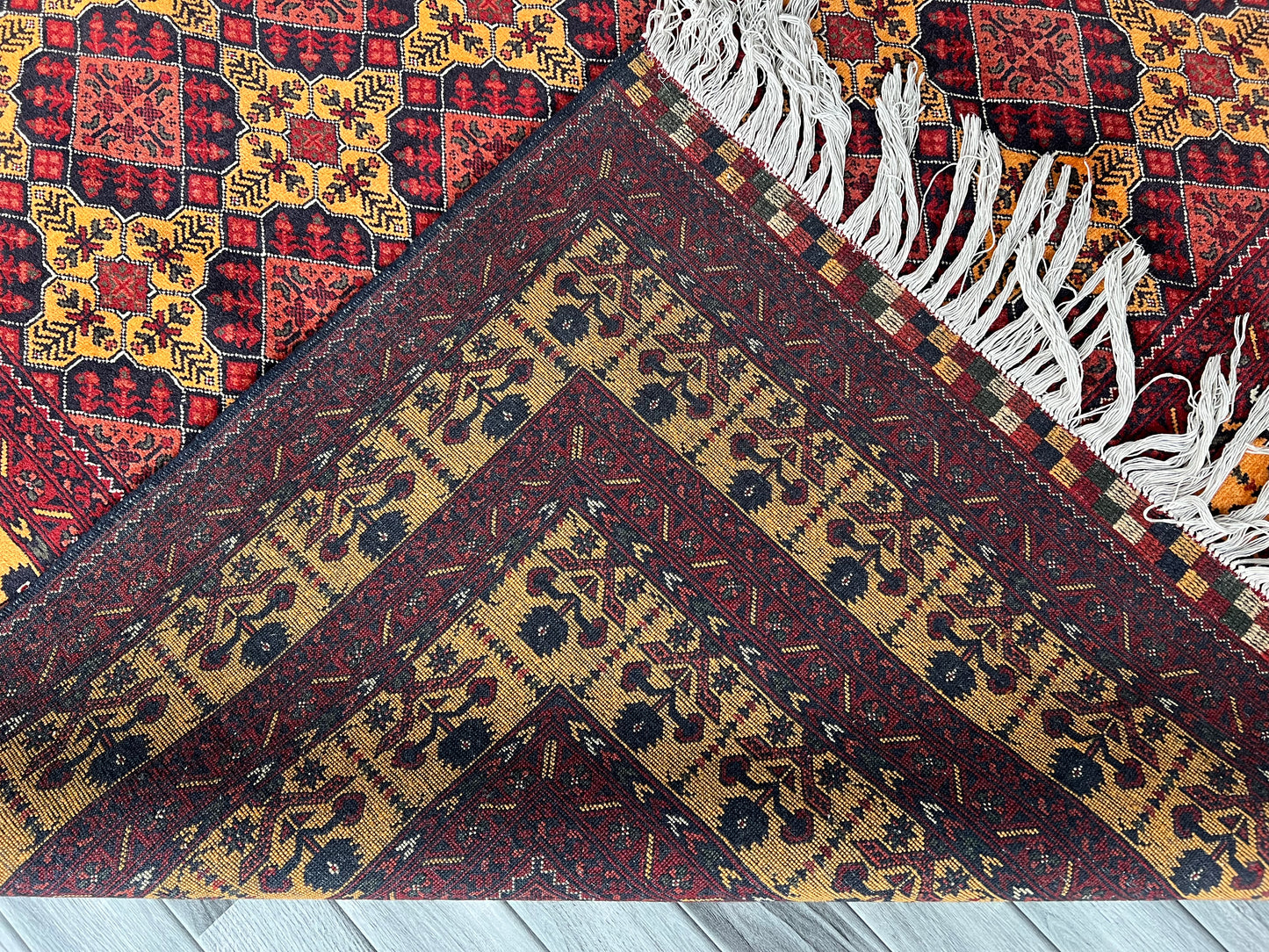 Afghan handmade Wool Rug, Hand Woven classic Rug, Traditional classic Area Rug