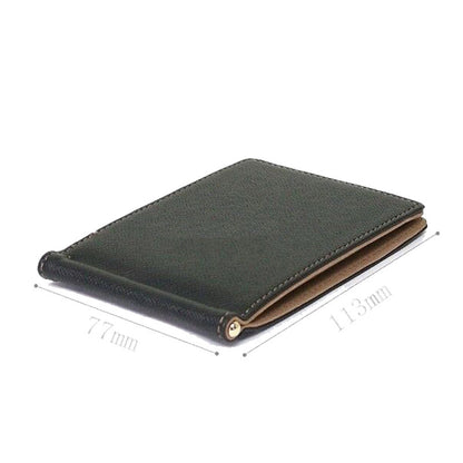 Ather Money Clips Sollid Cartera delgada para hombres Monederos 4 colores